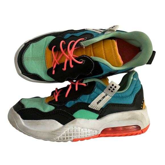 Jordan MA2 Fury kids Shoes Size 1Y, Color: Fearless Black/Multi-Multi-Colored - Picture 1 of 10